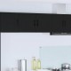 Sonata H Горен кухненски шкаф Черно 80 x 31 x 40 см Инженерно дърво