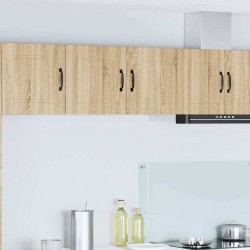 Sonata H Горен кухненски шкаф Сонома дъб 80 x 31 x 40 см Инженерно дърво - Bucătării modulare