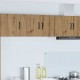 Sonata H Горен кухненски шкаф с рафт Дъб 80 x 31 x 40 см Инженерно дърво