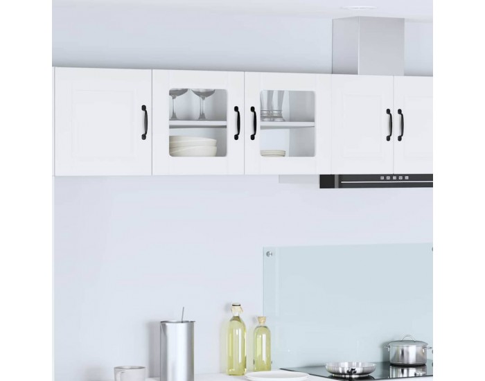 Sonata H Горен кухненски шкаф Бяло 80 x 31 x 40 см Инженерно дърво