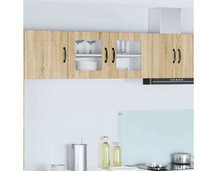 Sonata H Горен кухненски шкаф Сонома дъб 80 x 31 x 40 см Инженерно дърво