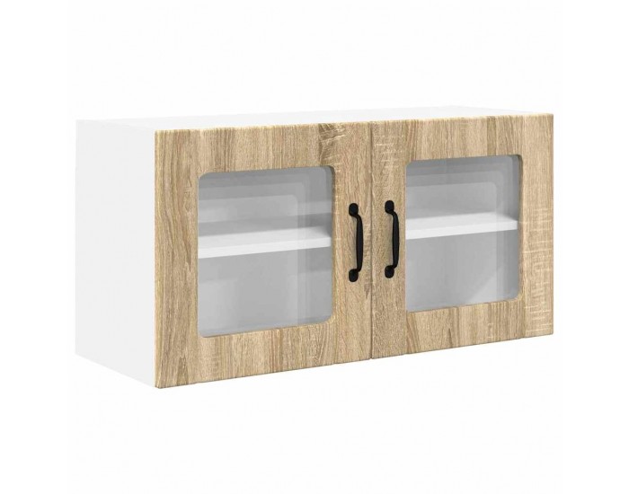 Sonata H Горен кухненски шкаф Сонома дъб 80 x 31 x 40 см Инженерно дърво