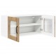 Sonata H Горен кухненски шкаф с рафт Дъб 80 x 31 x 40 см Инженерно дърво