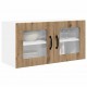 Sonata H Горен кухненски шкаф с рафт Дъб 80 x 31 x 40 см Инженерно дърво