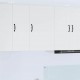 Sonata H Горен кухненски шкаф Бяло 50 x 31 x 80 см Инженерно дърво