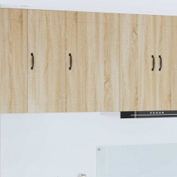 Sonata H Горен кухненски шкаф Сонома дъб 50 x 31 x 80 см Инженерно дърво - Bucătării modulare