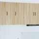Sonata H Горен кухненски шкаф Сонома дъб 50 x 31 x 80 см Инженерно дърво