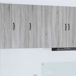 Sonata H Горен кухненски шкаф Сив Сонома 50 x 31 x 80 см Инженерно дърво - Bucătării modulare