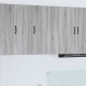 Sonata H Горен кухненски шкаф Сив Сонома 50 x 31 x 80 см Инженерно дърво