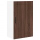 Sonata H Горен кухненски шкаф Кафяв дъб 50 x 31 x 80 см Инженерно дърво