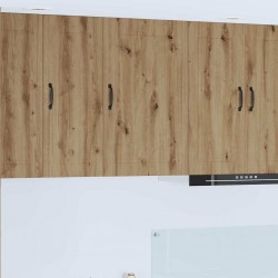 Sonata H Горен кухненски шкаф с рафт Дъб 50 x 31 x 80 см Инженерно дърво - Bucătării modulare