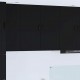 Sonata H Горен кухненски шкаф Черно 80 x 31 x 80 см Инженерно дърво