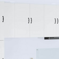 Sonata H Горен кухненски шкаф с рафт Лъскаво бяло 80 x 31 x 80 см - Bucătării modulare