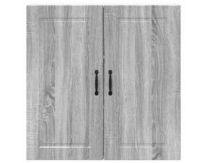 Sonata H Горен кухненски шкаф Сив Сонома 80 x 31 x 80 см Инженерно дърво