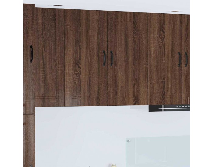 Sonata H Горен кухненски шкаф Кафяв дъб 80 x 31 x 80 см Инженерно дърво