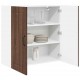 Sonata H Горен кухненски шкаф Кафяв дъб 80 x 31 x 80 см Инженерно дърво