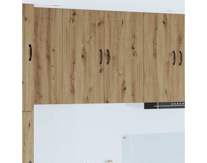 Sonata H Горен кухненски шкаф с рафт Дъб 80 x 31 x 80 см Инженерно дърво