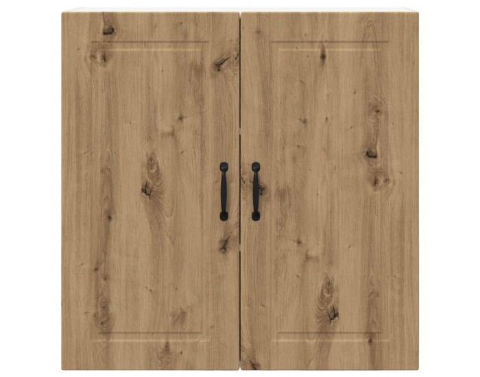 Sonata H Горен кухненски шкаф с рафт Дъб 80 x 31 x 80 см Инженерно дърво