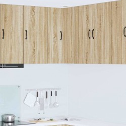 Sonata H Горен кухненски шкаф Сонома дъб 57 x 57 x 80 см Инженерно дърво - Bucătării modulare