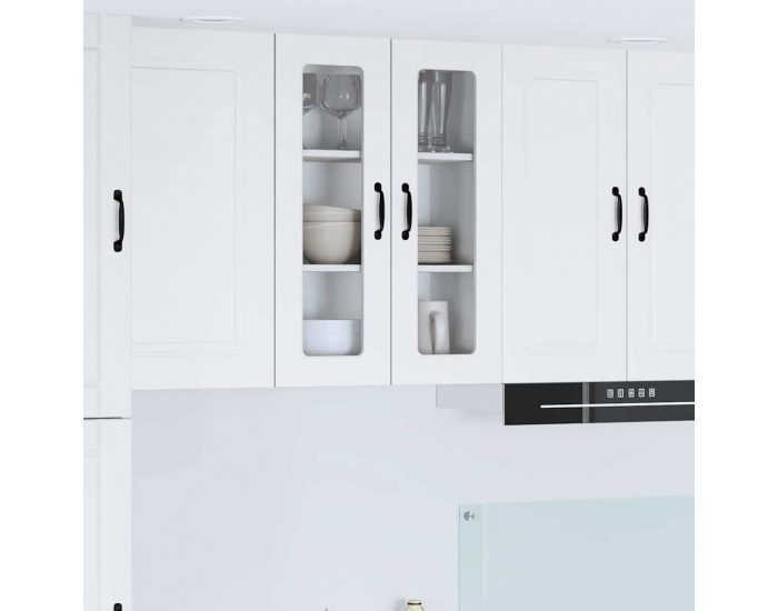 Sonata H Горен кухненски шкаф Бяло 60 x 31 x 80 см Инженерно дърво