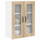 Sonata H Горен кухненски шкаф Сонома дъб 60 x 31 x 80 см Инженерно дърво