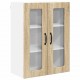 Sonata H Горен кухненски шкаф Сонома дъб 60 x 31 x 80 см Инженерно дърво