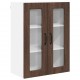 Sonata H Горен кухненски шкаф Кафяв дъб 60 x 31 x 80 см Инженерно дърво