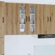 Sonata H Горен кухненски шкаф с рафт Дъб 60 x 31 x 80 см Инженерно дърво