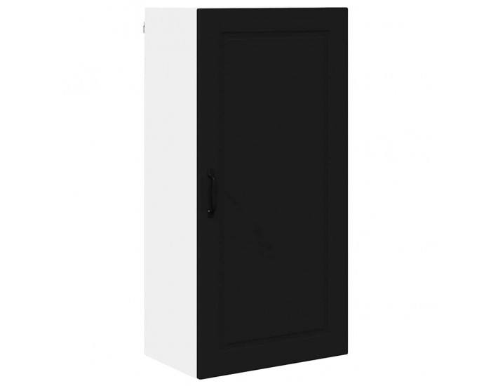 Sonata H Горен кухненски шкаф Черно 50 x 31 x 100 см Инженерно дърво