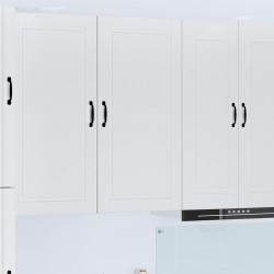 Sonata H Горен кухненски шкаф с рафт Лъскаво бяло 50 x 31 x 100 см - Bucătării modulare