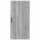 Sonata H Горен кухненски шкаф с рафт с врата Сив Сонома 50 x 31 x 100 см