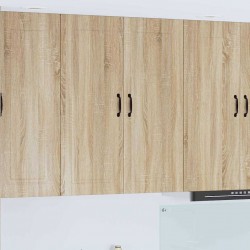 Sonata H Горен кухненски шкаф с рафт с врата Сонома дъб 80 x 31 x 100 см - Bucătării modulare