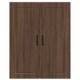 Sonata H Горен кухненски шкаф Кафяв дъб 80 x 31 x 100 см Инженерно дърво