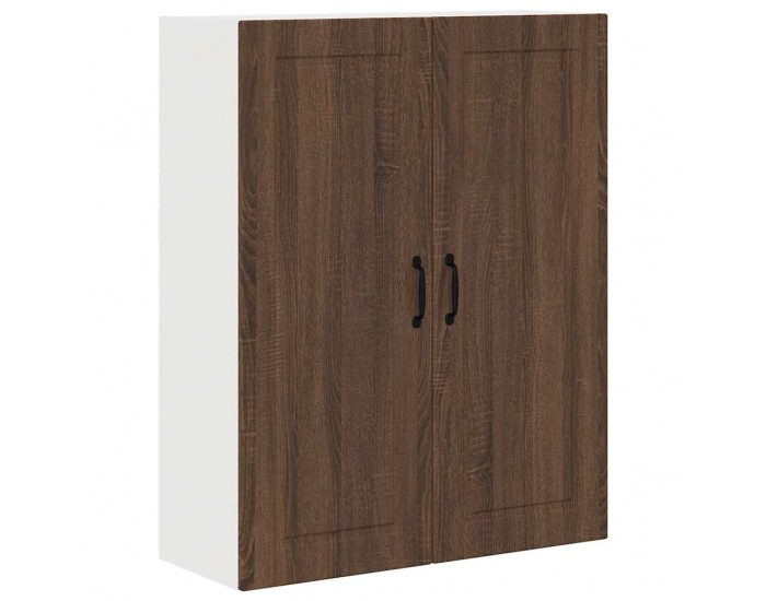 Sonata H Горен кухненски шкаф Кафяв дъб 80 x 31 x 100 см Инженерно дърво