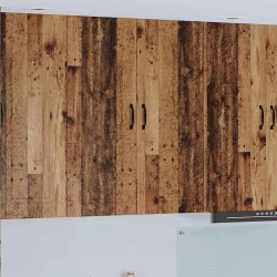 Sonata H Горен кухненски шкаф с рафт Старо дърво 80 x 31 x 100 см - Bucătării modulare