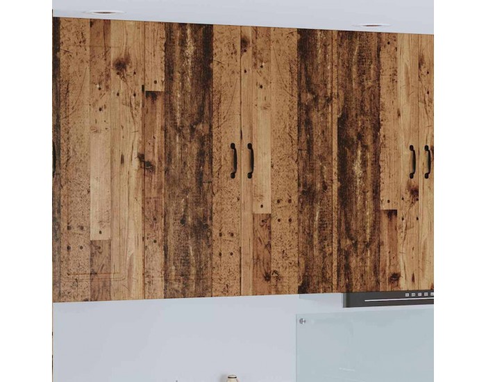 Sonata H Горен кухненски шкаф с рафт Старо дърво 80 x 31 x 100 см