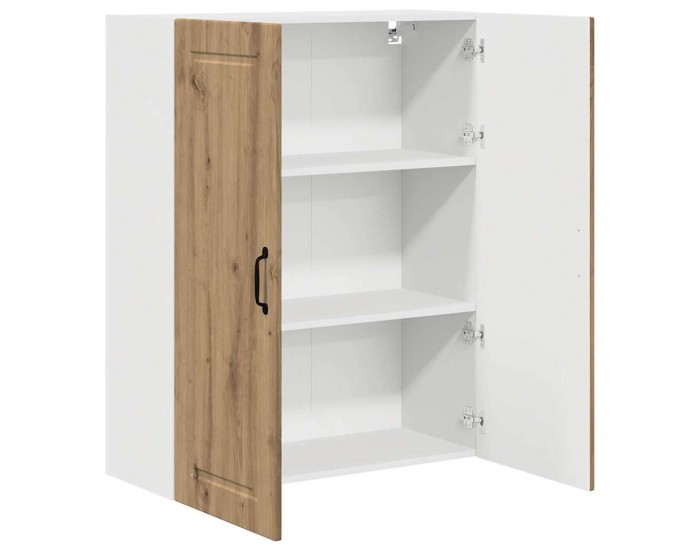 Sonata H Горен кухненски шкаф Дъб 80 x 31 x 100 см Инженерно дърво