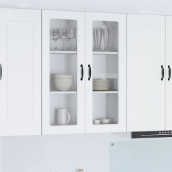 Sonata H Горен кухненски шкаф Бяло 80 x 31 x 100 см Инженерно дърво - Bucătării modulare