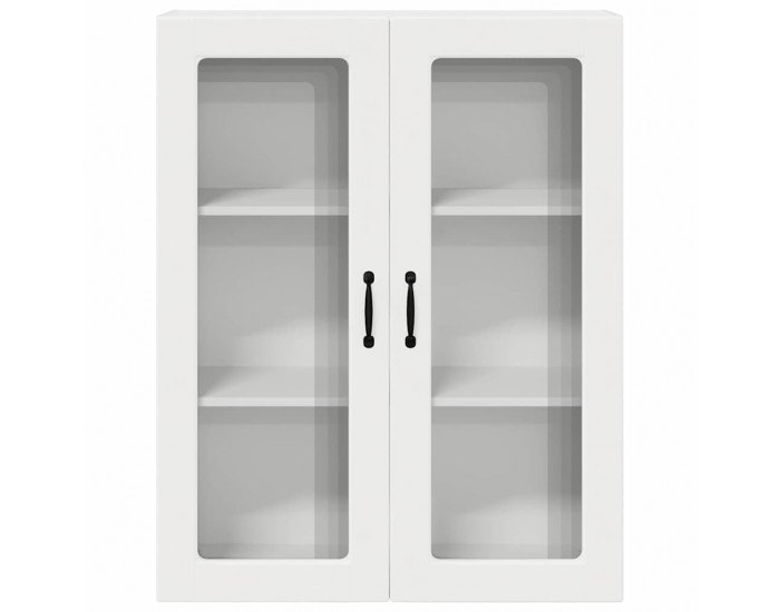 Sonata H Горен кухненски шкаф Бяло 80 x 31 x 100 см Инженерно дърво