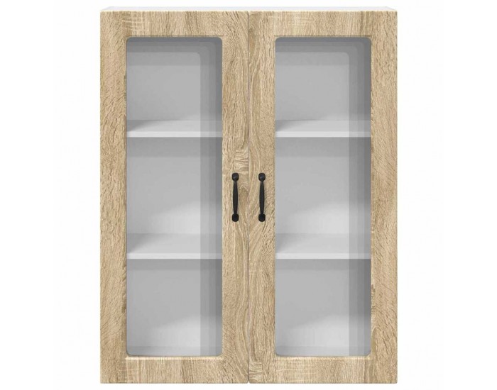 Sonata H Горен кухненски шкаф с рафт с врата Сонома дъб 80 x 31 x 100 см