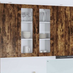 Sonata H Горен кухненски шкаф Димян дъб 80 x 31 x 100 см Инженерно дърво - Bucătării modulare