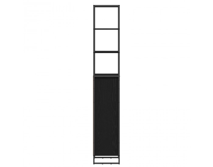 Sonata H Шкаф за баня Черния дъб 40 x 30 x 180 см Инженерно дърво