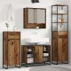 Sonata H Шкаф за баня Старо дърво 40 x 30 x 180 см Инженерно дърво