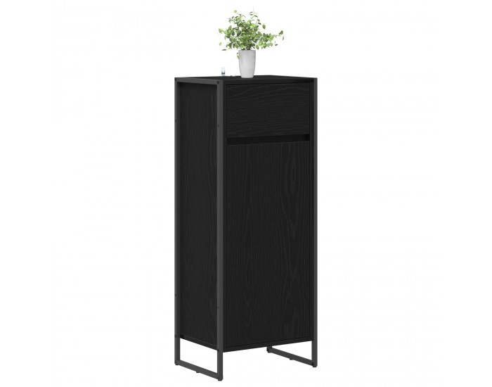 Sonata H Шкаф за баня Черния дъб 40 x 30 x 100 см Инженерно дърво
