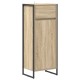 Sonata H Шкаф за баня с чекмедже Сонома 40 x 30 x 100 см Инженерно дърво