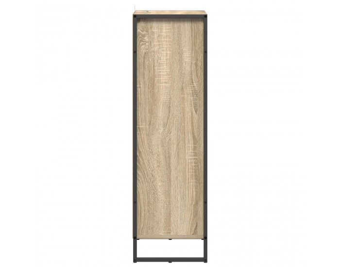 Sonata H Шкаф за баня с чекмедже Сонома 40 x 30 x 100 см Инженерно дърво