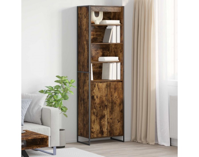 Sonata H Високи шкафове 2 pcs Димящ дъб 60 x 36 x 300 см Инженерно дърво