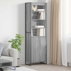 Sonata H Високи шкафове 2 pcs Сив Сонома 60 x 36 x 300 см - Corpuri, vitrine, biblioteci modulare