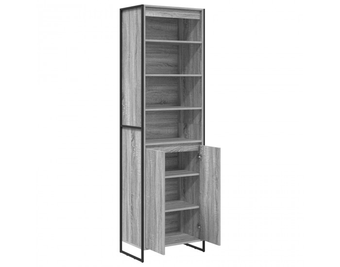 Sonata H Високи шкафове 2 pcs Сив Сонома 60 x 36 x 300 см