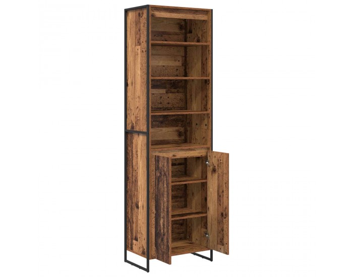 Sonata H Високи шкафове 2 pcs Старо дърво 60 x 36 x 300 см